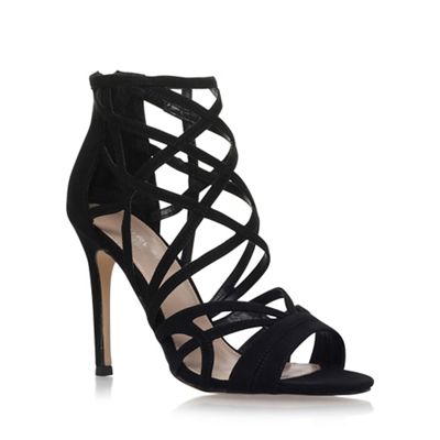 Black 'Lynton' high heel sandals